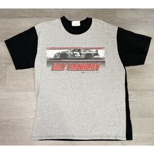 Winners Circle Dale Earnhardt #3 T-Shirt Size XL Gray Black 2008 NASCAR Y2K